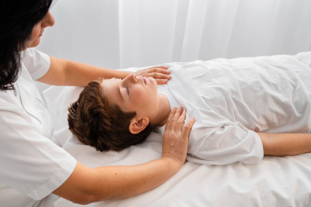 massage enfant