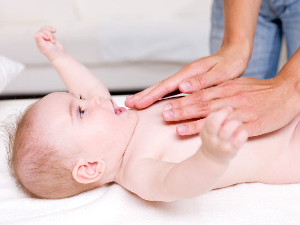 massage bébé